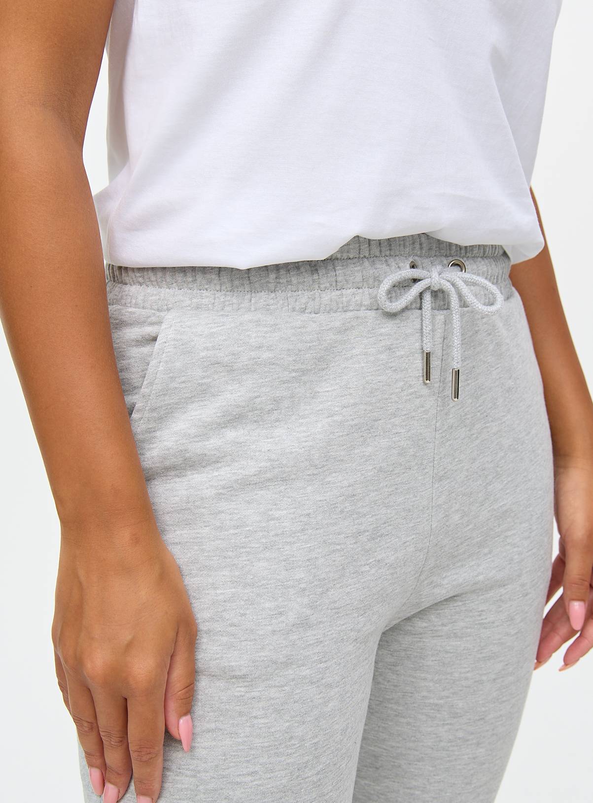 Grey Marl and Navy Joggers 2 Pack S - Image 4